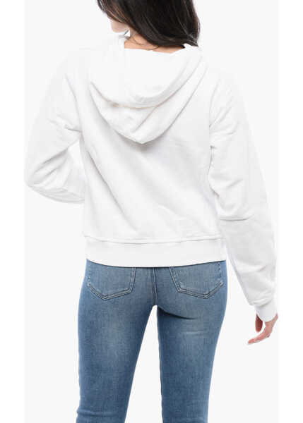 Bluze de trening Diesel Red Tag Hoodie F-Reggy-Div With Embroidery Logo White Femei (BM 16796532) 2