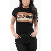 Tricouri Red Tag Cotton T-Uncutie Crew-Neck T-Shirt Femei