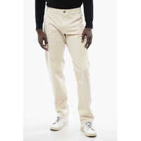 Pantaloni casual Id Cotton Stretch Lazise 5 Pockets Pants With Belt Loops Barbati