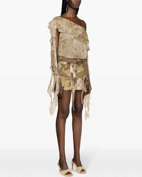 Bluze Blumarine One-Shoulder Asymmetrical Cut Blouse Multicolor Femei (BM 16796709) 3