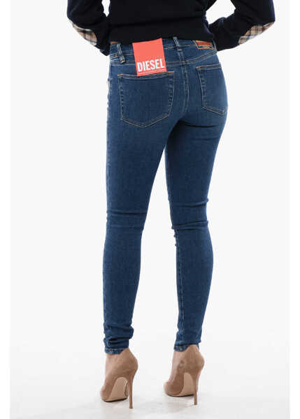 Blugi skinny Diesel Low Waist Skinny Fit 2018 Slandy Jeans 12Cm L32 Blue Femei (BM 16796715) 2