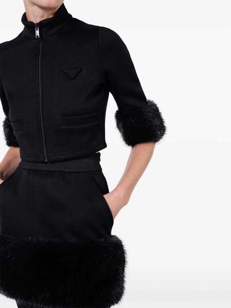 Geci Prada Prada Jackets Black Femei (BM 16797047) 5