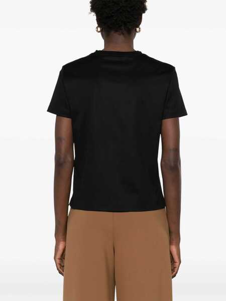 Topuri Max Mara Max Mara T-Shirts And Polos Black Femei (BM 16797746) 4