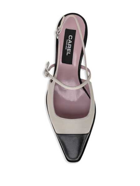 Pantofi cu toc CAREL PARIS Carel Paris Slingback Cecile Beige Femei (BM 16798235) 4