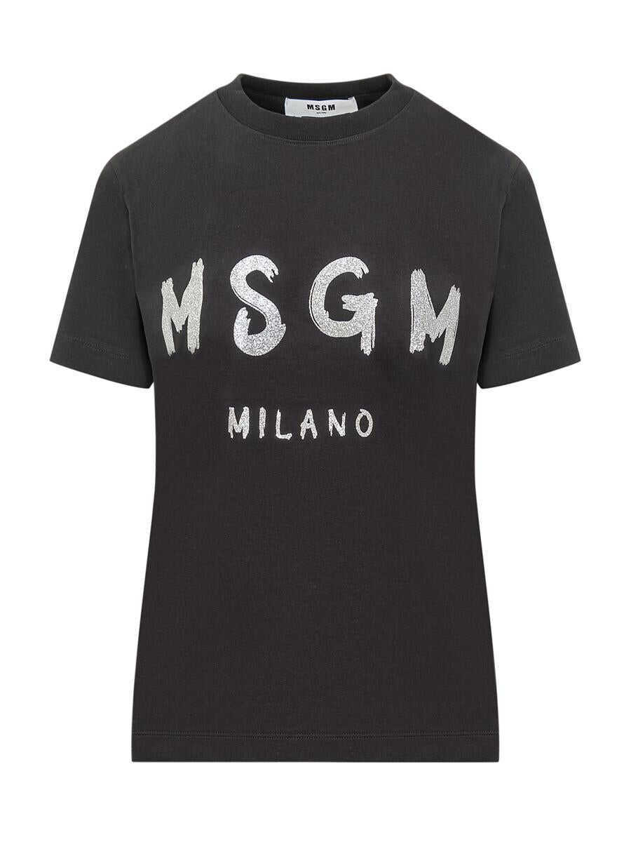 Tricouri MSGM Msgm T-Shirt Black Femei (BM 16798268) 1