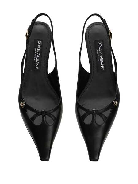 Pantofi cu toc Dolce & Gabbana Dolce & Gabbana Mun Slingback Black Femei (BM 16800590) 4
