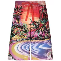 Pantaloni Dolce & Gabbana Printed Shorts Barbati