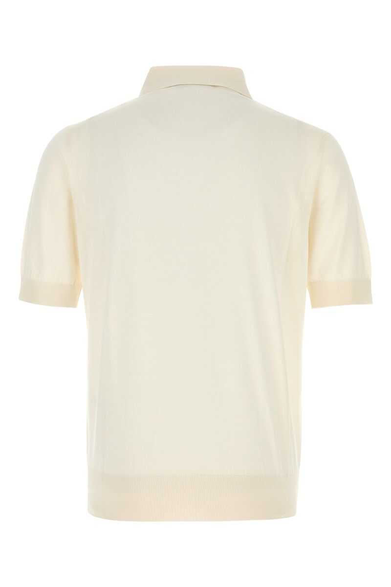 Tricouri Polo Dolce & Gabbana Dolce & Gabbana Polo BIANCONATURAL Barbati (BM 16801529) 2