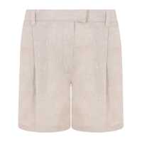Pantaloni casual Brunello Cucinelli Linen Shorts Femei