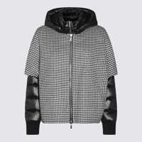Geci de iarna Moorer Black And Grey Down Jacket Femei