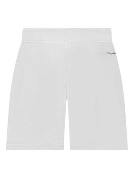 Pantaloni casual DSQUARED2 DSQUARED2 Short Pants Over WHITE Femei (BM 16803677) 2