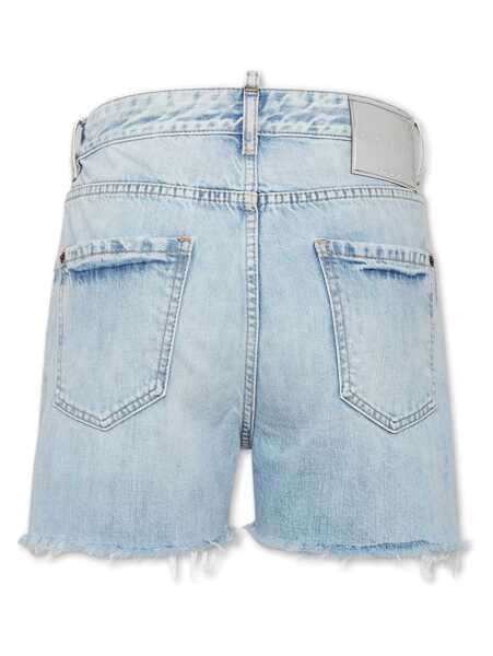 Pantaloni casual DSQUARED2 DSQUARED2 Short Pants 642 BLUE Femei (BM 16803764) 2