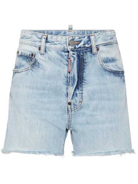 Pantaloni casual DSQUARED2 DSQUARED2 Short Pants 642 BLUE Femei (BM 16803764) 1