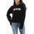 Diesel Red Tag Hoodie F-Reggy-Div With Embroidery Logo Black