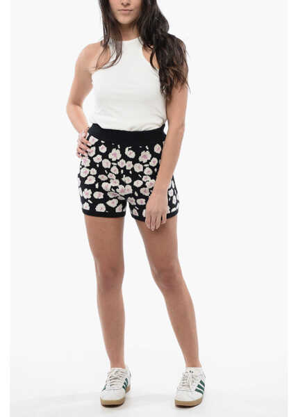 Pantaloni scurti UGG Knitted Shaina Shorts With Elastic Waistband Midnight Blue Femei (BM 16804800) 4