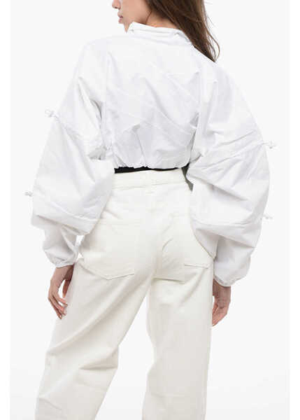 Jachete Reebok Cropped Solid Color Rbk Cardi B Jacket White Femei (BM 16804809) 2