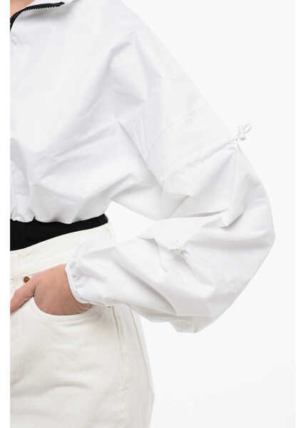 Jachete Reebok Cropped Solid Color Rbk Cardi B Jacket White Femei (BM 16804809) 3