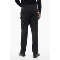 Pantaloni eleganti pentru Barbati pagina 2 - Pantaloni eleganti CORNELIANI Concealed Closure Academy Virgin Wool Pants Black Barbati (BM 16804932) - B-mall.ro
