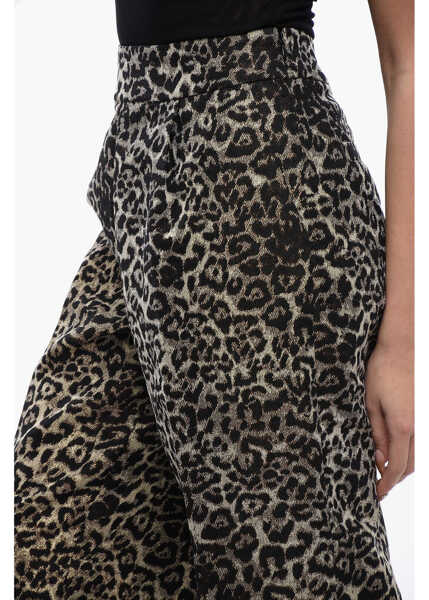 Pantaloni casual AllSaints Animal Patterned Relaxed Fit Jemi Leppo Pants Multicolor Femei (BM 16804992) 2