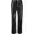 Nanushka Faux Leather Vinni 5-Pockets Pants Black