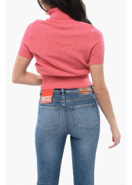 Pulovere Diesel Red Tag Turleneck Sweater M-Argaret With Cut - Out Detail An Pink Femei (BM 16805349) 2