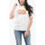 Diesel Red Tag Cotton Crew-Neck T-Danny-Poff T-Shirt With Frontal P White