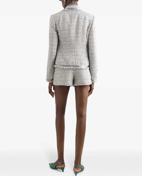 Jachete Dolce & Gabbana Jacket In Lam Boucl GREY Femei (BM 16805556) 3