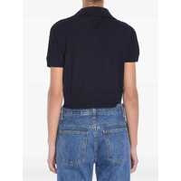 Imbracaminte Khaite Dama - Tricouri Polo Khaite Morgane Polo Shirt BLUE Femei (BM 16805574) - B-mall.ro