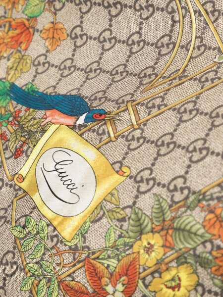 Esarfe Gucci Logoed Scarf SAND/DARK BROWN Femei (BM 16805808) 3