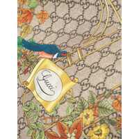 Esarfe Gucci Dama - Esarfe Gucci Logoed Scarf SAND/DARK BROWN Femei (BM 16805808) - B-mall.ro