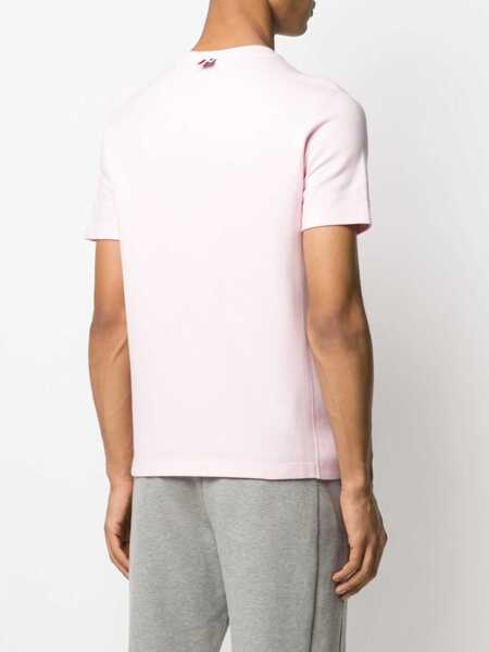Tricouri Thom Browne Cotton T-Shirt LT PINK Barbati (BM 16806048) 4