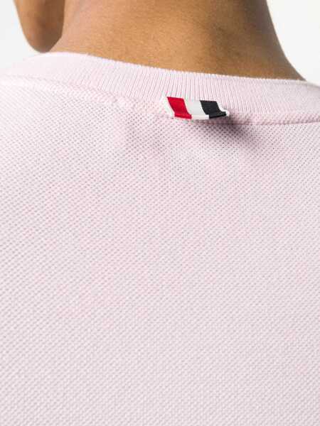 Tricouri Thom Browne Cotton T-Shirt LT PINK Barbati (BM 16806048) 5