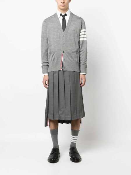 Cardigane Thom Browne Cardigan PALE GREY Barbati (BM 16806051) 2