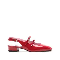 Pantofi cu toc Carel Paris Peche Sling Back Flat Decollete` Shoes Femei
