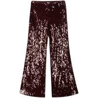 Pantaloni casual Rotate Birger Christensen Sequins Low Waist Pants Clothing Femei