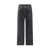 THE ATTICO The Attico Canvas Logo Pants Black