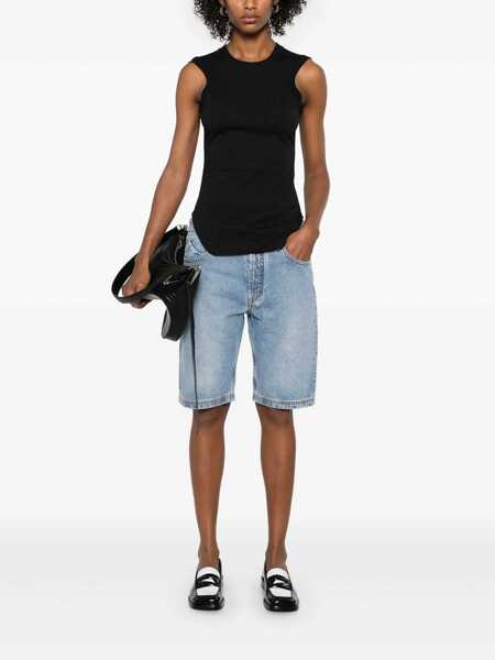 Topuri THE ATTICO The Attico Reese Tank Top Black Femei (BM 16807148) 2