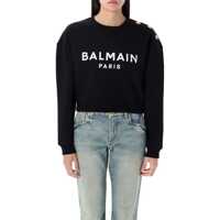 Pulovere Balmain Printed Sweatshirt Femei