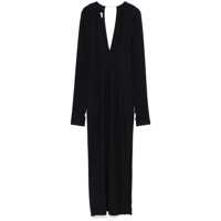 Rochii Mm6 Maison Margiela V-Neck Long Dress Femei