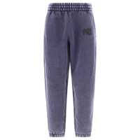 Pantaloni de trening Alexander Wang Joggers With Rubberised Logo Femei