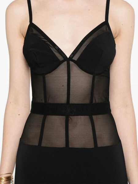 Rochii Elisabetta Franchi Black DRESS Black   Femei (BM 16808576) 5