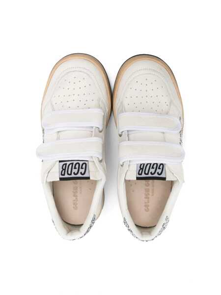 Sneakers Golden Goose BALLSTAR STRAP NAPPA UPPER GLITTER STAR AND HEEL SNEAKERS White Fete (BM 16808954) 3