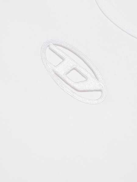 Tricouri Diesel T-shirts White Fete (BM 16808975) 3