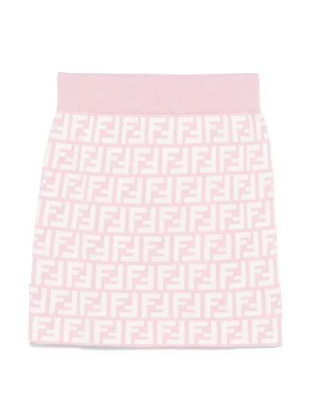 Fuste Fendi KNITTED SKIRT Pink Fete (BM 16809239) 2