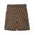 Fendi JERSEY SHORT Brown