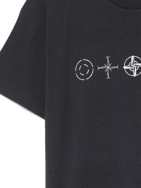 Tricouri Stone Island T-SHIRT Blue Baieti (BM 16809305) 3