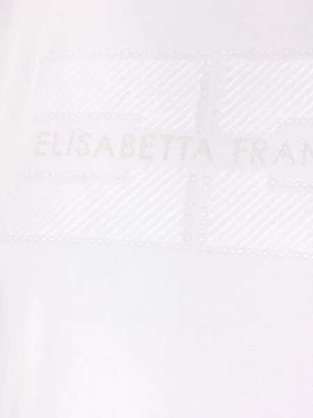 Pulovere Elisabetta Franchi White t-shirt White Femei (BM 16809404) 3