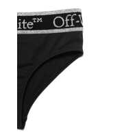 Costume de baie pentru Fete - Costume de baie intregi Off-White BOOKISH LOGO BAND BIKINI BLACK - BLACK Black Fete (BM 16809443) - B-mall.ro