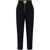 Elisabetta Franchi Belted trousers Black  
