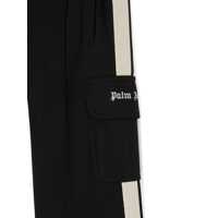 Pantaloni de trening Palm Angels pentru Baieti - Pantaloni de trening Palm Angels PA NEW TRACK CARGO LOOSE PANT BLACK OFF Black Baieti (BM 16809539) - B-mall.ro